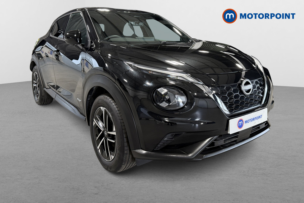 Nissan Juke N-Connecta Automatic Petrol-Electric Hybrid SUV - Stock Number (1655255) - Drivers side front corner