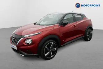 Nissan Juke Tekna-Plus Automatic Petrol-Electric Hybrid SUV - Stock Number (1657620) - Passenger side front corner
