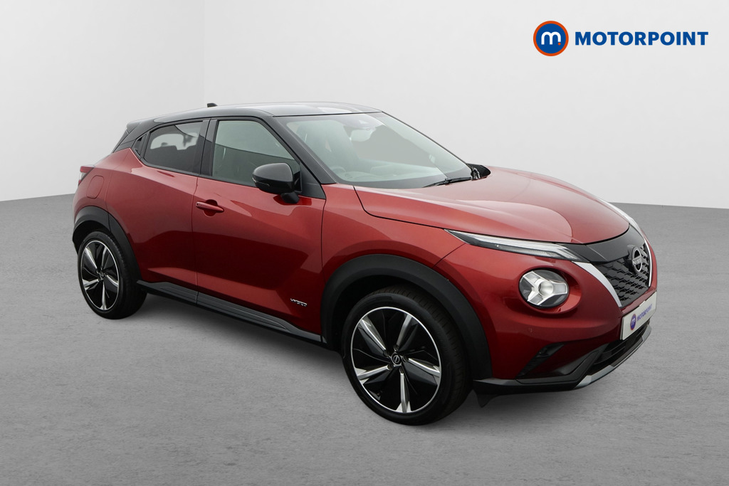 Nissan Juke Tekna-Plus Automatic Petrol-Electric Hybrid SUV - Stock Number (1657620) - Drivers side front corner