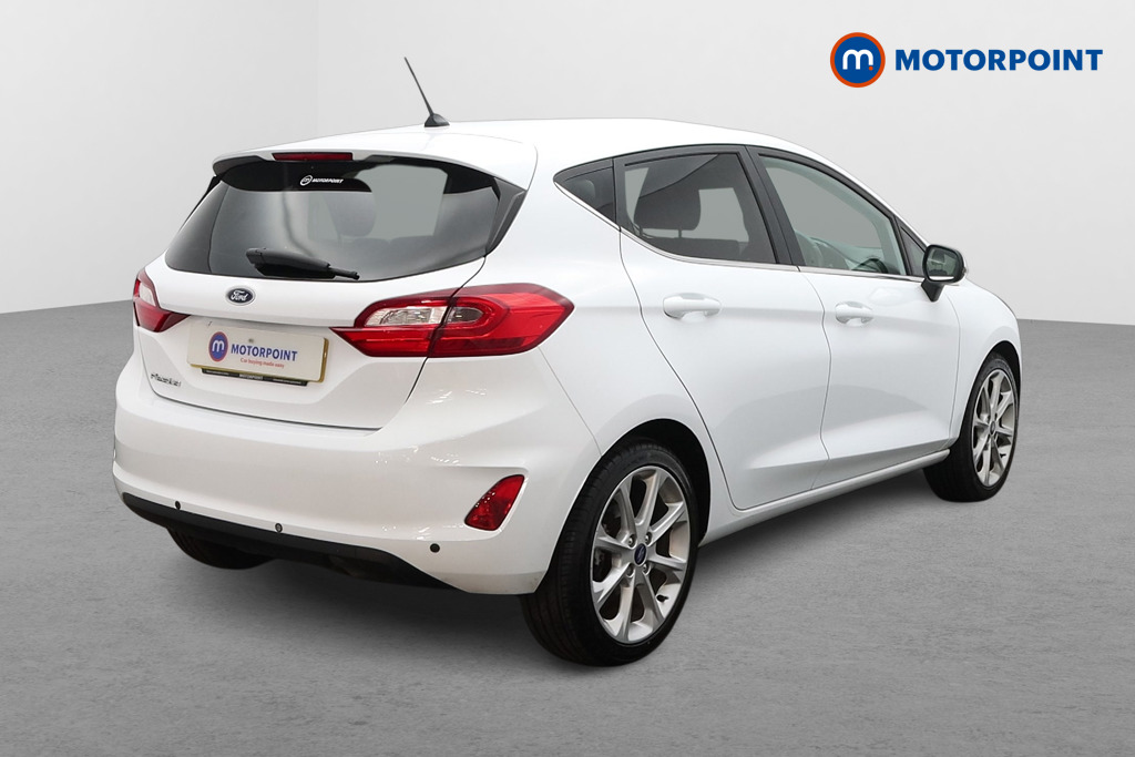Ford Fiesta Titanium Manual Petrol Hatchback - Stock Number (1649032) - Drivers side rear corner