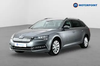 Skoda Superb Se Technology Automatic Petrol Plug-In Hybrid Estate - Stock Number (1658046) - Passenger side front corner