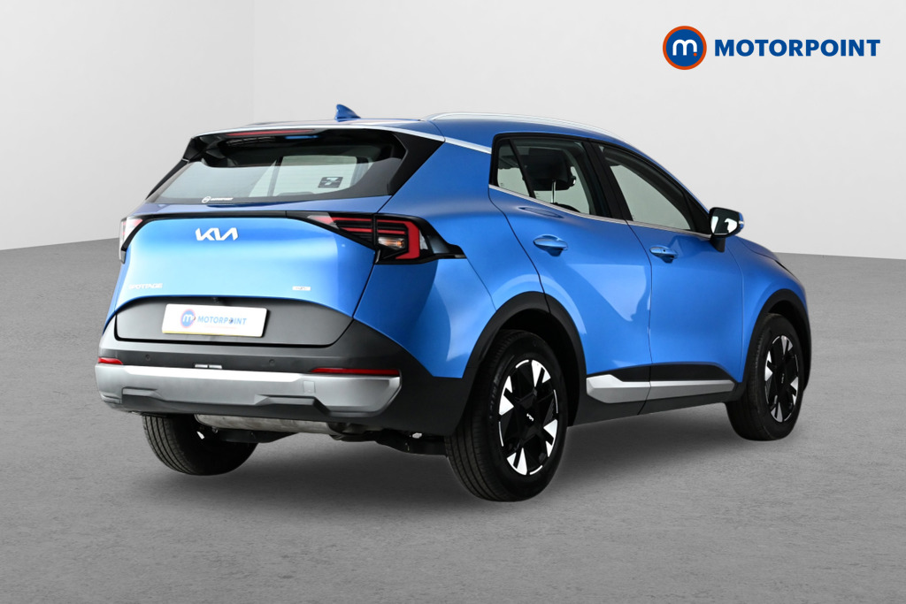 KIA Sportage Pure Automatic Petrol-Electric Hybrid SUV - Stock Number (1658502) - Drivers side rear corner