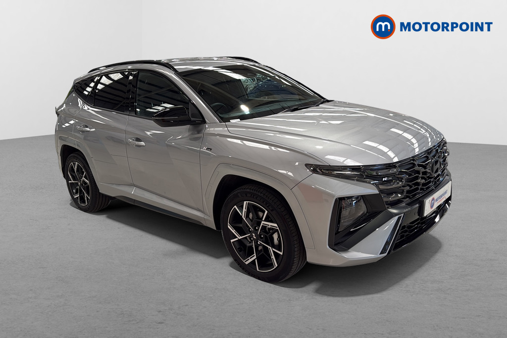 Hyundai Tucson N Line Automatic Petrol-Electric Hybrid SUV - Stock Number (1659308) - Drivers side front corner
