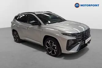 Hyundai Tucson N Line Automatic Petrol-Electric Hybrid SUV - Stock Number (1659308) - Drivers side front corner