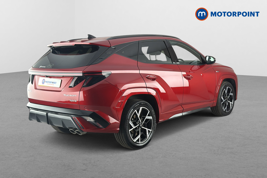 Hyundai Tucson N Line Automatic Petrol-Electric Hybrid SUV - Stock Number (1659312) - Passenger side rear corner