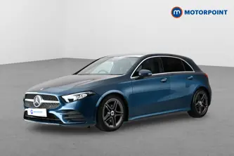 Mercedes-Benz A Class Amg Line Manual Petrol Hatchback - Stock Number (1609691) - Passenger side front corner