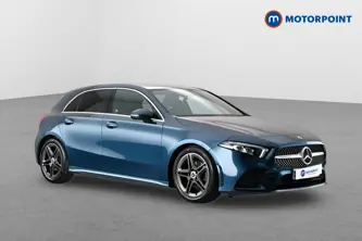 Mercedes-Benz A Class Amg Line Manual Petrol Hatchback - Stock Number (1609691) - Drivers side front corner