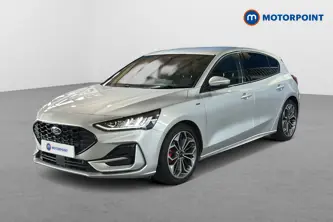 Ford Focus St-Line X Automatic Petrol Hatchback - Stock Number (1653684) - Passenger side front corner
