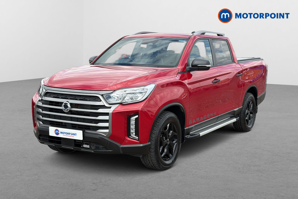 KGM Musso Saracen Plus Automatic Diesel Double Cab Pick-Up - Stock Number (1653802) - Passenger side front corner