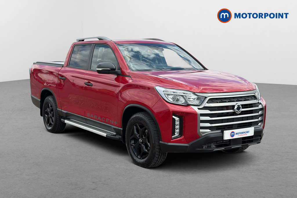 KGM Musso Saracen Plus Automatic Diesel Double Cab Pick-Up - Stock Number (1653802) - Drivers side front corner
