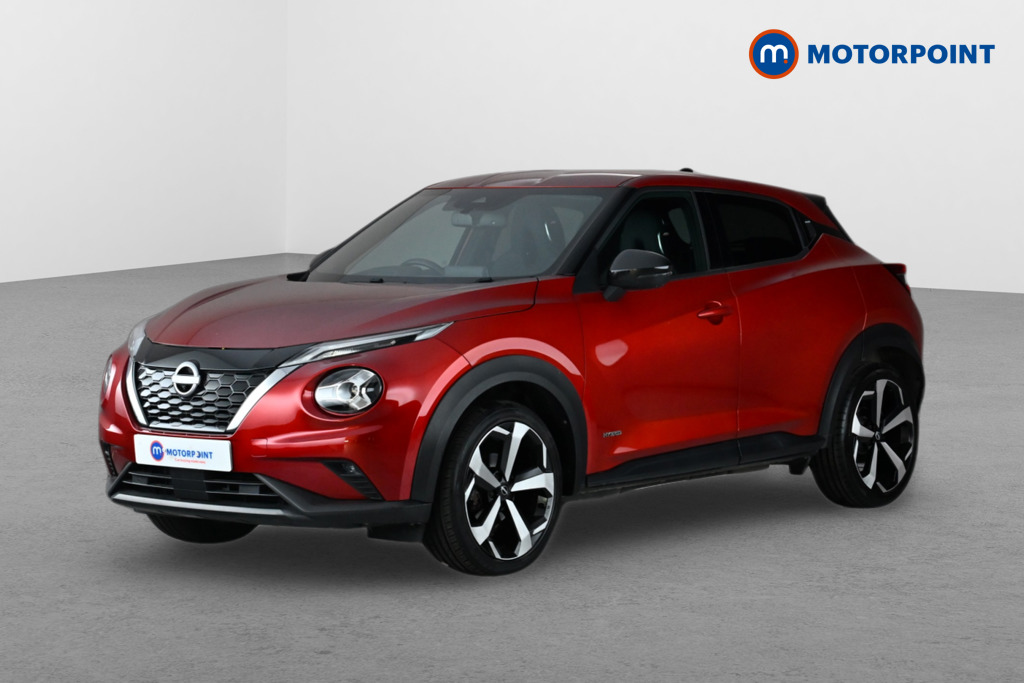 Nissan Juke Tekna Automatic Petrol-Electric Hybrid SUV - Stock Number (1654008) - Passenger side front corner