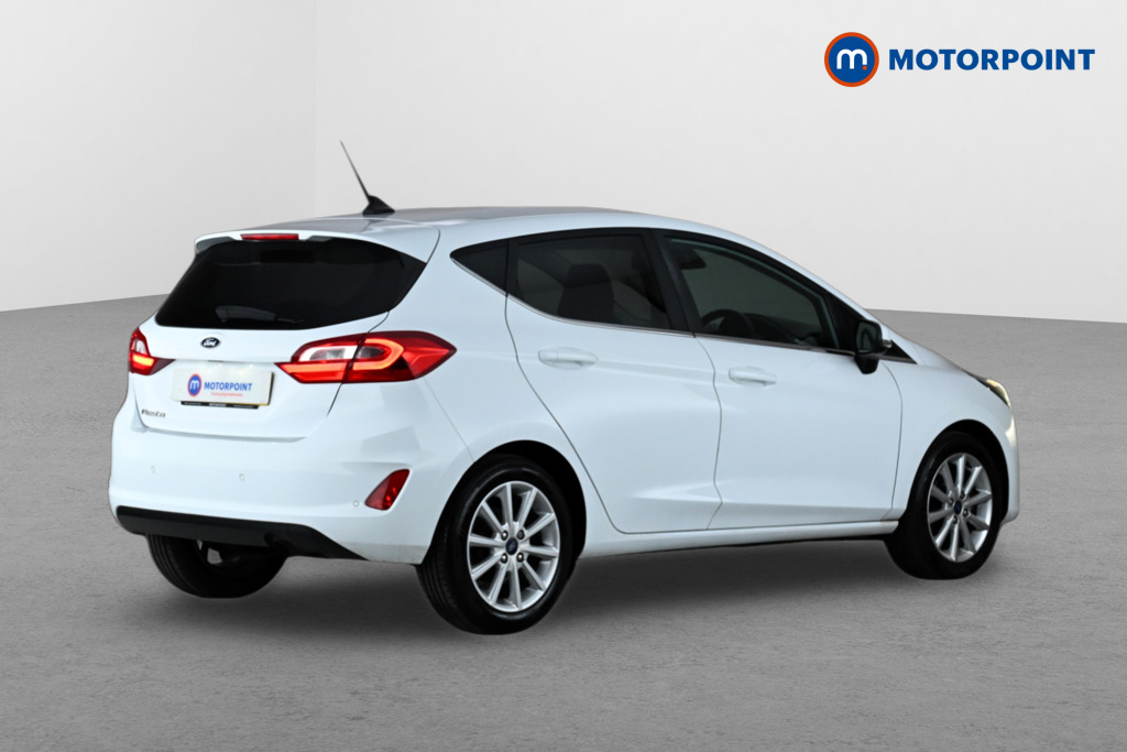 Ford Fiesta Titanium Manual Petrol Hatchback - Stock Number (1656934) - Drivers side rear corner
