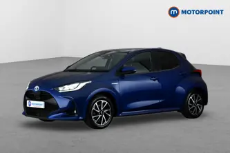 Toyota Yaris Design Automatic Petrol-Electric Hybrid Hatchback - Stock Number (1658589) - Passenger side front corner