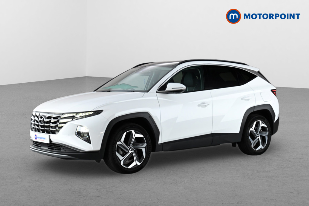 Hyundai Tucson Ultimate Automatic Petrol-Electric Hybrid SUV - Stock Number (1659537) - Passenger side front corner