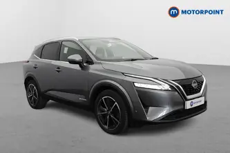 Nissan Qashqai Tekna Automatic Petrol-Electric Hybrid SUV - Stock Number (1649954) - Drivers side front corner