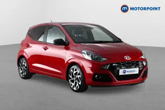 Hyundai I10 N Line Manual Petrol Hatchback - Stock Number (1650586) - Drivers side front corner