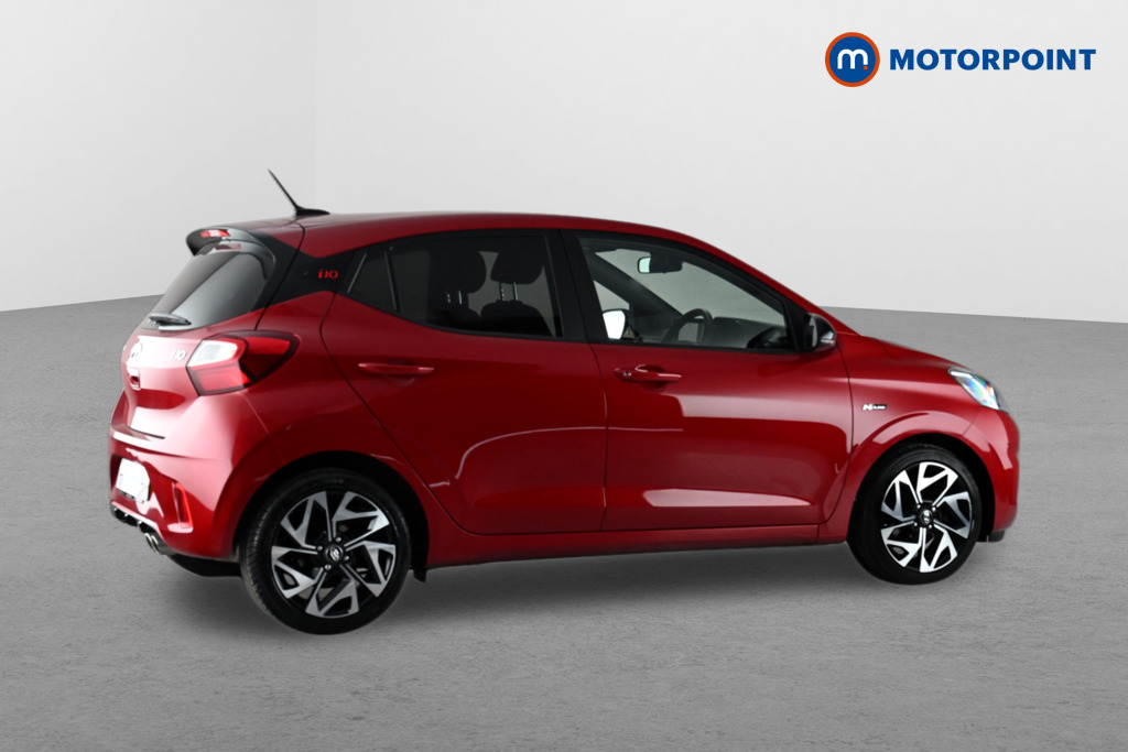 Hyundai I10 N Line Manual Petrol Hatchback - Stock Number (1650586) - Drivers side rear corner