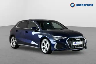 Audi A3 S Line Automatic Petrol Hatchback - Stock Number (1657735) - Drivers side front corner