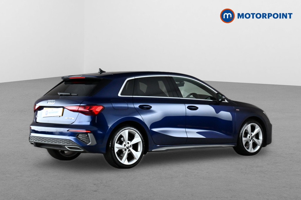 Audi A3 S Line Automatic Petrol Hatchback - Stock Number (1657735) - Drivers side rear corner