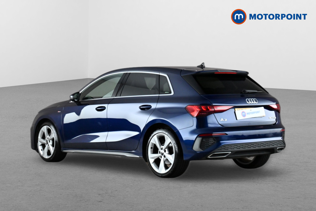 Audi A3 S Line Automatic Petrol Hatchback - Stock Number (1657735) - Passenger side rear corner