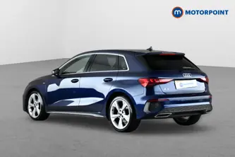 Audi A3 S Line Automatic Petrol Hatchback - Stock Number (1657735) - Passenger side rear corner