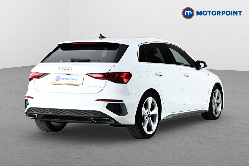 Audi A3 S Line Automatic Petrol Hatchback - Stock Number (1658420) - Drivers side rear corner