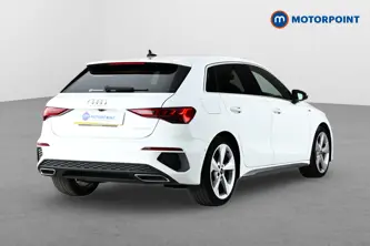 Audi A3 S Line Automatic Petrol Hatchback - Stock Number (1658420) - Drivers side rear corner
