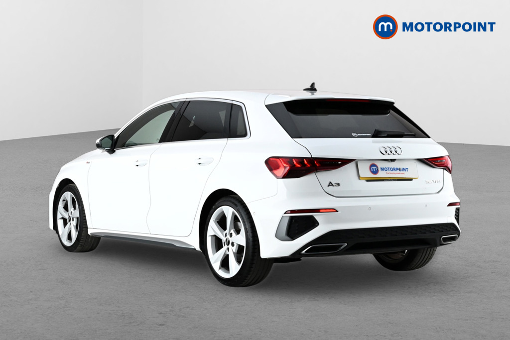 Audi A3 S Line Automatic Petrol Hatchback - Stock Number (1658420) - Passenger side rear corner