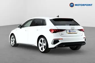 Audi A3 S Line Automatic Petrol Hatchback - Stock Number (1658420) - Passenger side rear corner