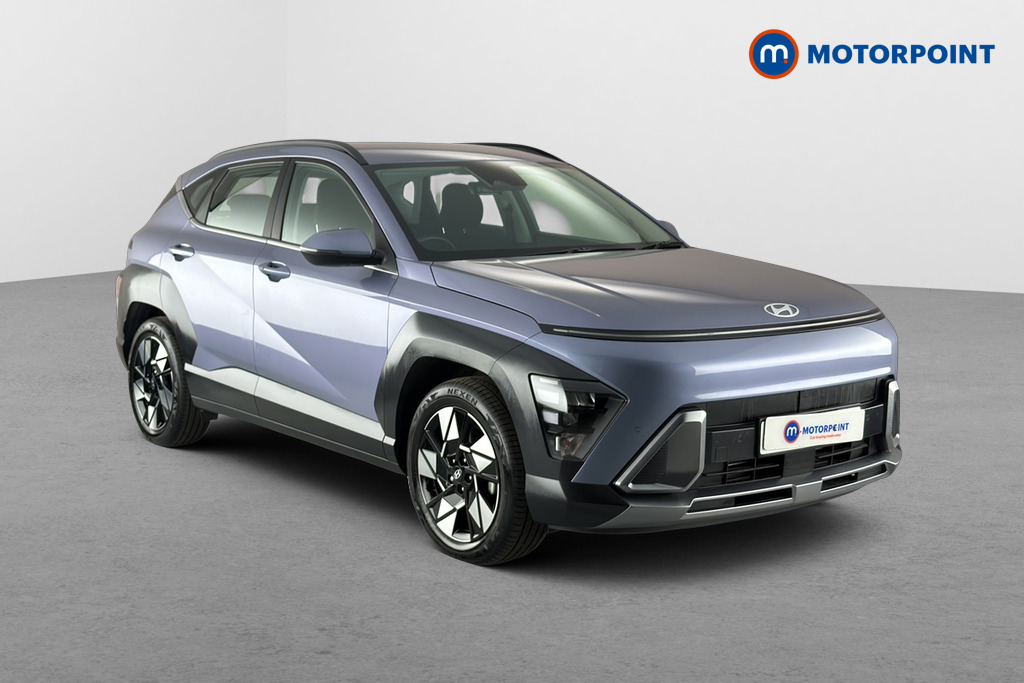 Hyundai Kona Advance Automatic Petrol-Electric Hybrid SUV - Stock Number (1659504) - Drivers side front corner