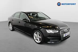 Audi A4 S Line Automatic Petrol Saloon - Stock Number (1646803) - Drivers side front corner