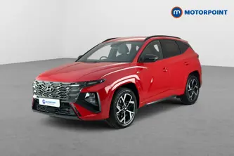 Hyundai Tucson N Line Automatic Petrol-Electric Hybrid SUV - Stock Number (1657720) - Passenger side front corner