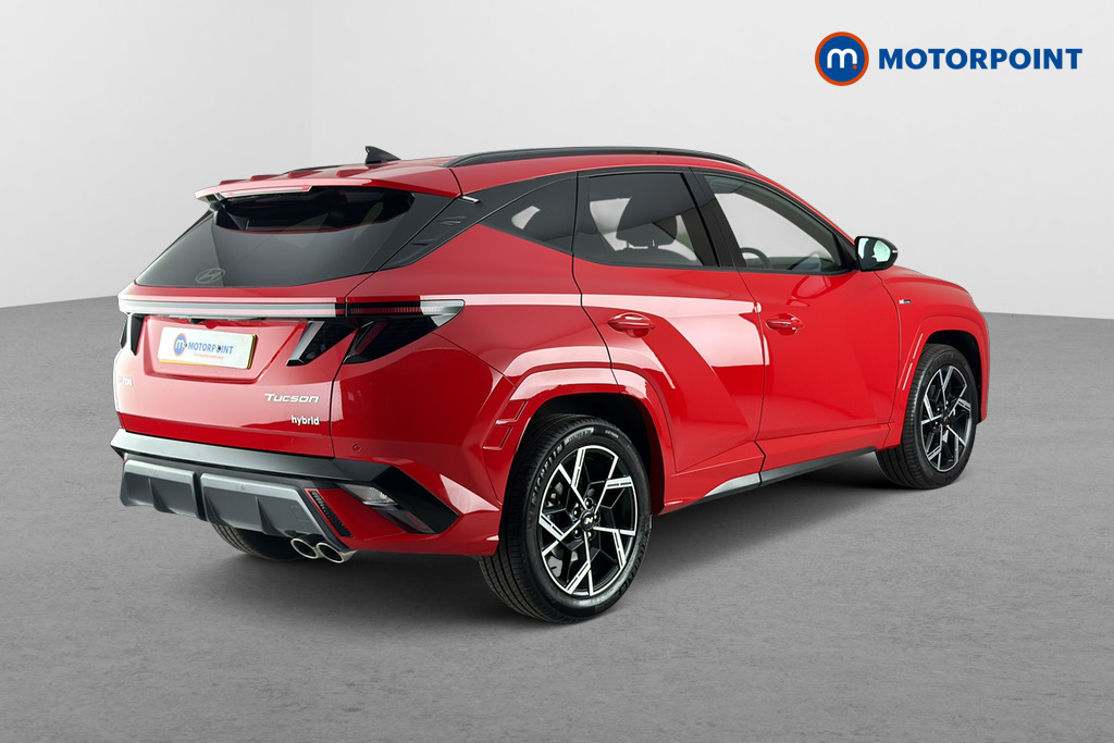 Hyundai Tucson N Line Automatic Petrol-Electric Hybrid SUV - Stock Number (1657720) - Passenger side rear corner