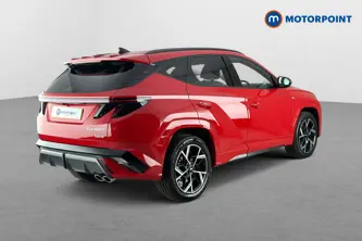 Hyundai Tucson N Line Automatic Petrol-Electric Hybrid SUV - Stock Number (1657720) - Passenger side rear corner