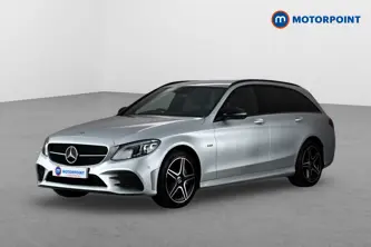 Mercedes-Benz C Class Amg Line Night Edition Automatic Petrol Plug-In Hybrid Estate - Stock Number (1657991) - Passenger side front corner