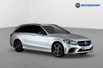 Mercedes-Benz C Class Amg Line Night Edition Automatic Petrol Plug-In Hybrid Estate - Stock Number (1657991) - Drivers side front corner