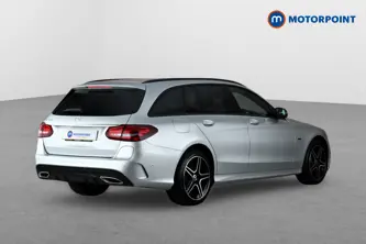 Mercedes-Benz C Class Amg Line Night Edition Automatic Petrol Plug-In Hybrid Estate - Stock Number (1657991) - Drivers side rear corner