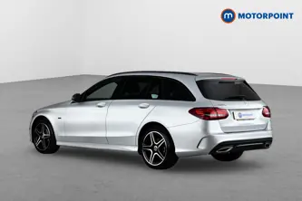 Mercedes-Benz C Class Amg Line Night Edition Automatic Petrol Plug-In Hybrid Estate - Stock Number (1657991) - Passenger side rear corner