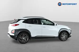 Hyundai Kona Premium Automatic Petrol-Electric Hybrid SUV - Stock Number (1658585) - Drivers side rear corner