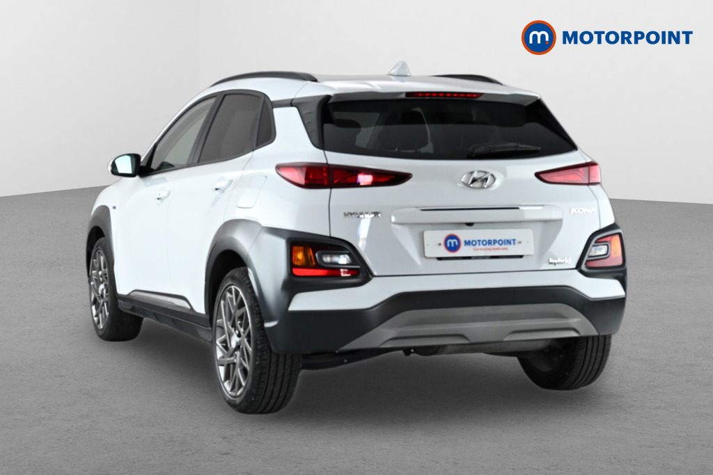 Hyundai Kona Premium Automatic Petrol-Electric Hybrid SUV - Stock Number (1658585) - Passenger side rear corner