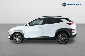 Hyundai Kona Premium Automatic Petrol-Electric Hybrid SUV - Stock Number (1658585) - Passenger side