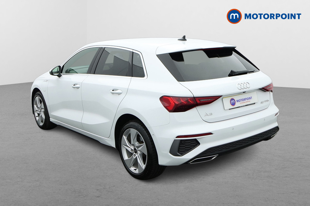 Audi A3 S Line Automatic Petrol Plug-In Hybrid Hatchback - Stock Number (1658833) - Passenger side rear corner