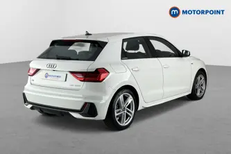 Audi A1 S Line Automatic Petrol Hatchback - Stock Number (1658340) - Passenger side rear corner