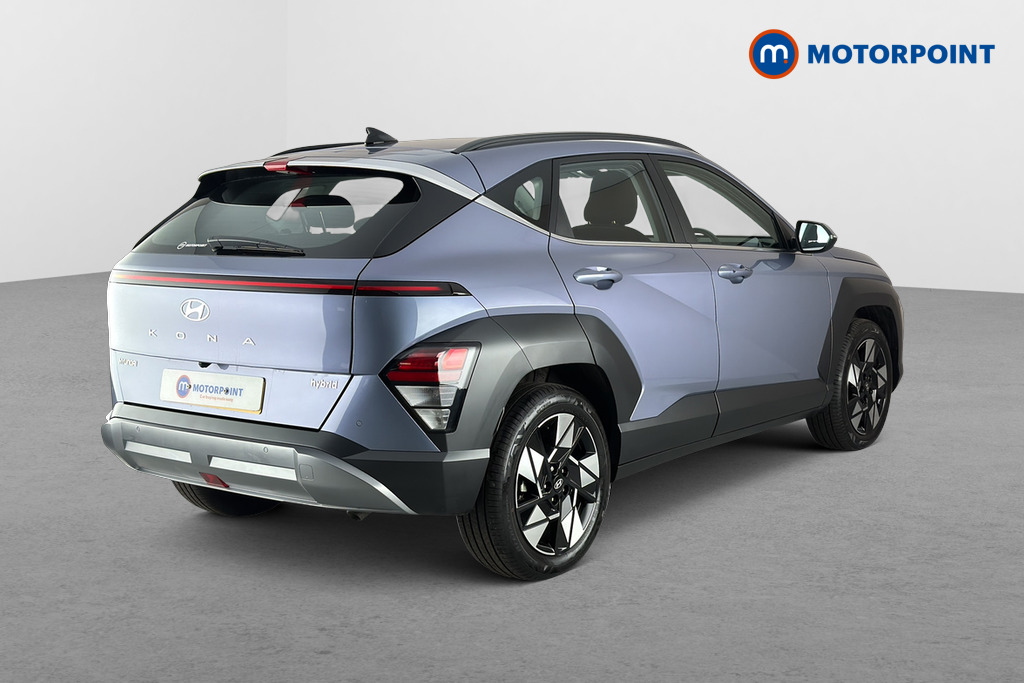 Hyundai Kona Advance Automatic Petrol-Electric Hybrid SUV - Stock Number (1659501) - Passenger side rear corner
