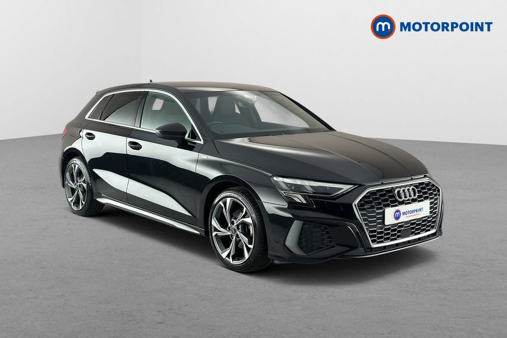 Audi A3 S Line Manual Petrol Hatchback - Stock Number (1659976) - Drivers side front corner