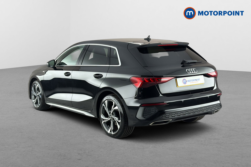 Audi A3 S Line Manual Petrol Hatchback - Stock Number (1659976) - Drivers side rear corner