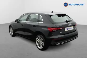Audi A3 Sport Automatic Petrol Plug-In Hybrid Hatchback - Stock Number (1651022) - Passenger side rear corner