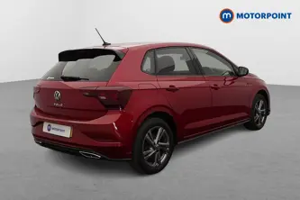 Volkswagen Polo R-Line Manual Petrol Hatchback - Stock Number (1652779) - Drivers side rear corner