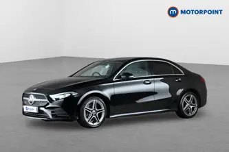 Mercedes-Benz A Class Amg Line Automatic Petrol Plug-In Hybrid Saloon - Stock Number (1653703) - Passenger side front corner