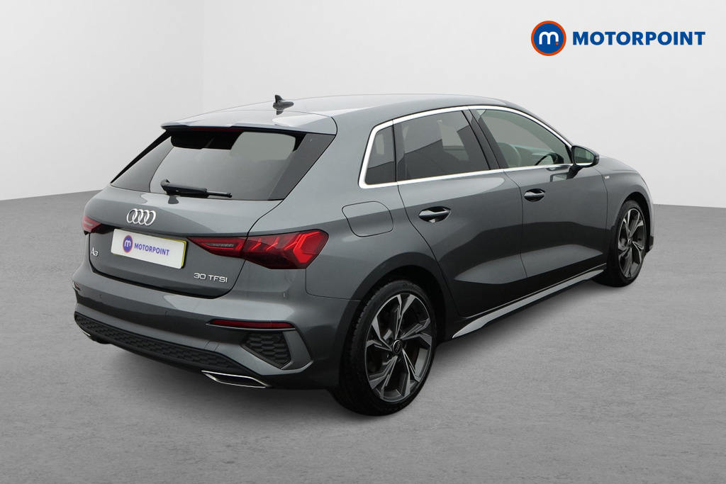 Audi A3 S Line Automatic Petrol Hatchback - Stock Number (1653784) - Drivers side rear corner